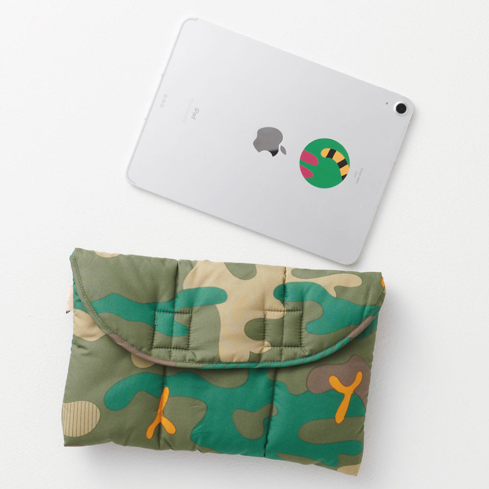 タブレットケース "camoflage" green