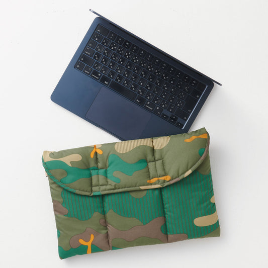 パソコンケース "camoflage" green