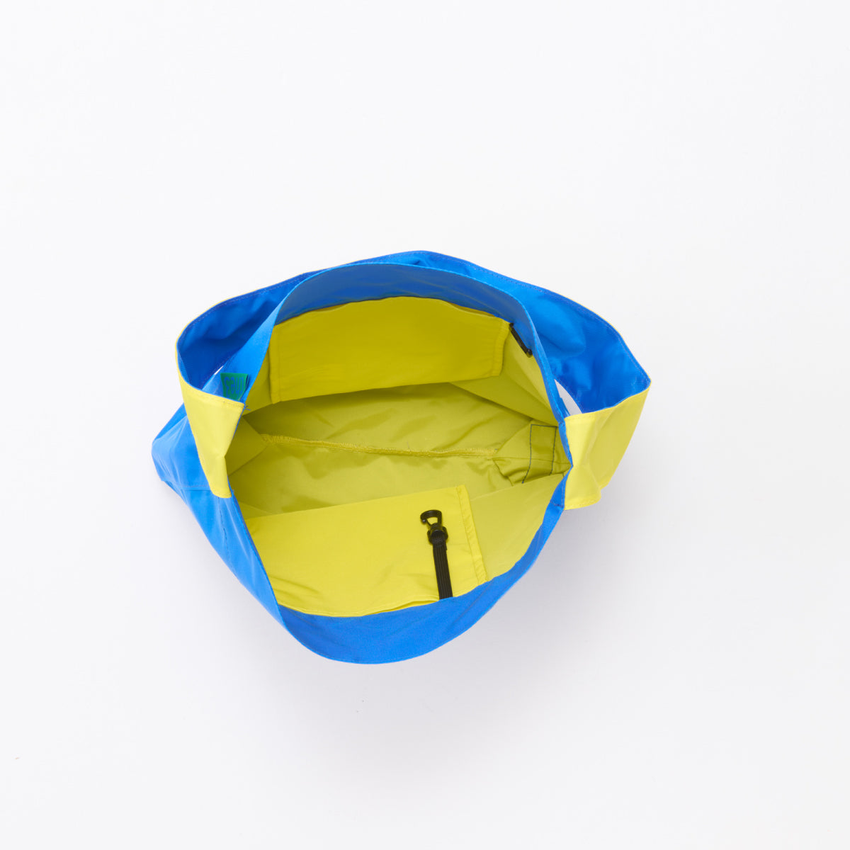 square bag / blue