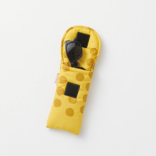 メガネケース "maru" yellow